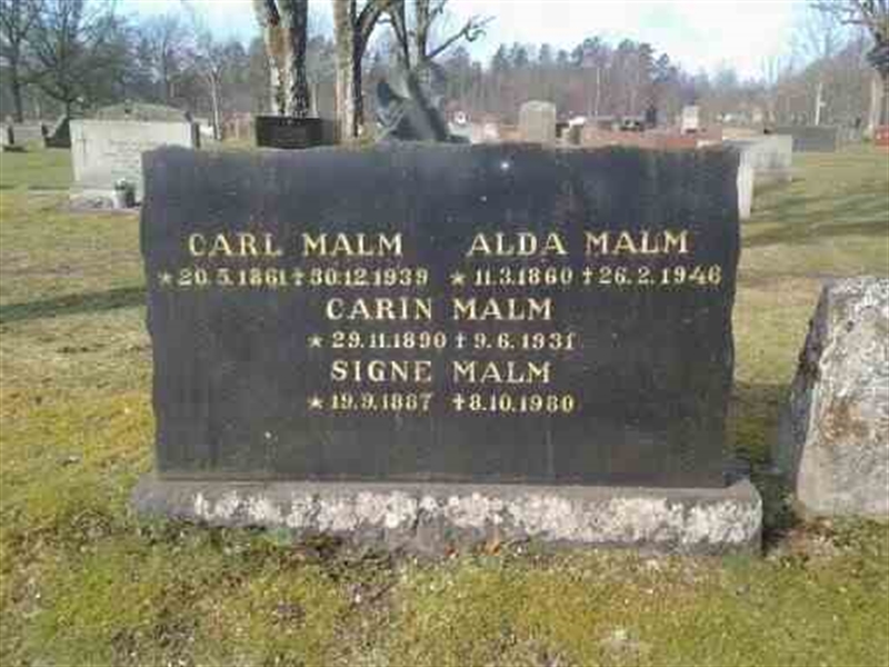 Grave number: 01 K   285, 286, 287, 288