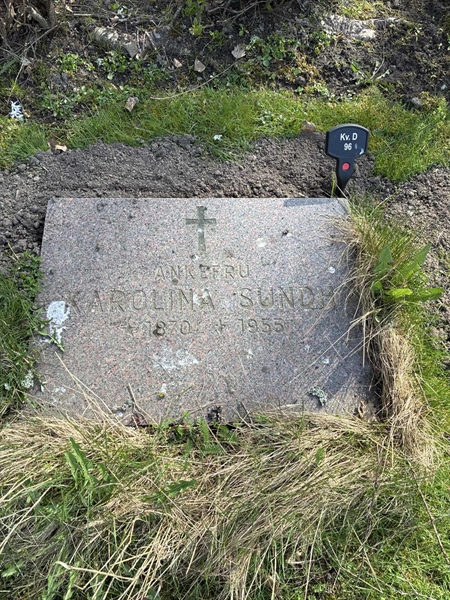 Grave number: 22 D    96