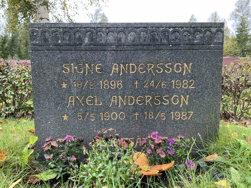 Grave number: 1 21     91, 92