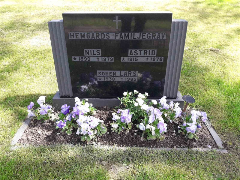 Grave number: BR A    19