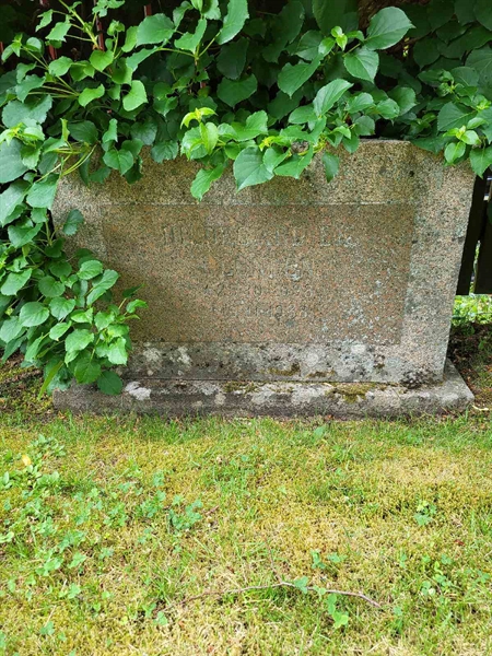 Grave number: Jä 01    78