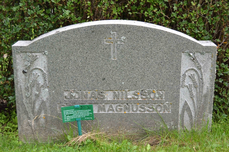 Grave number: 3 B    36