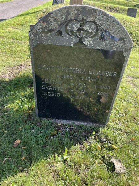 Grave number: 1 06  1001