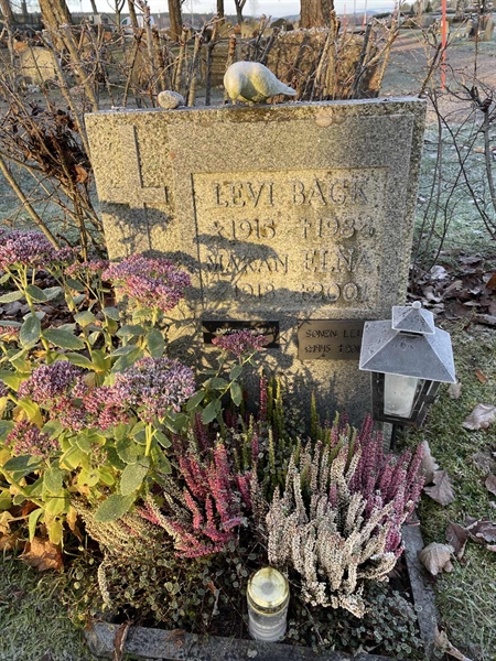 Grave number: H 9    57-58