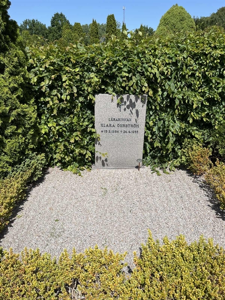 Gravnummer: NK H    68