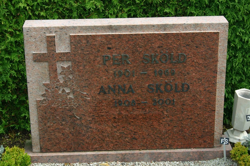 Grave number: NK SD D    38, 39