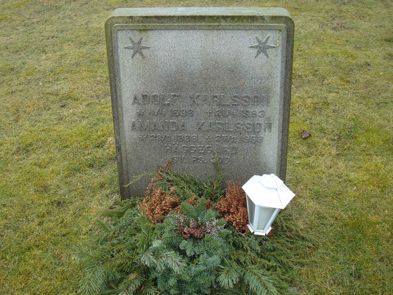 Grave number: BR C   129, 130