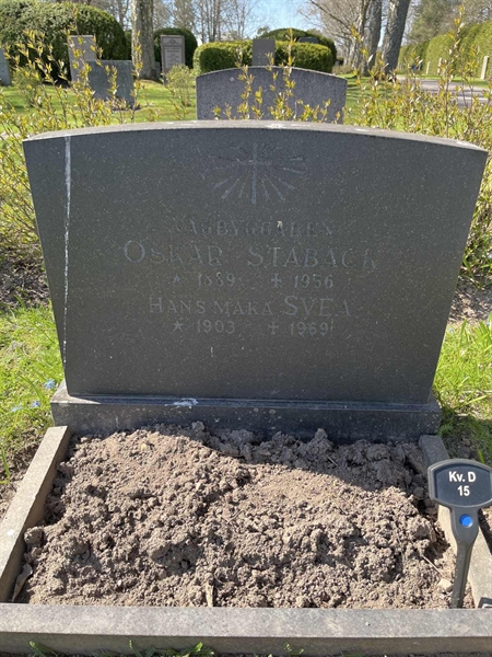 Grave number: 22 D    15