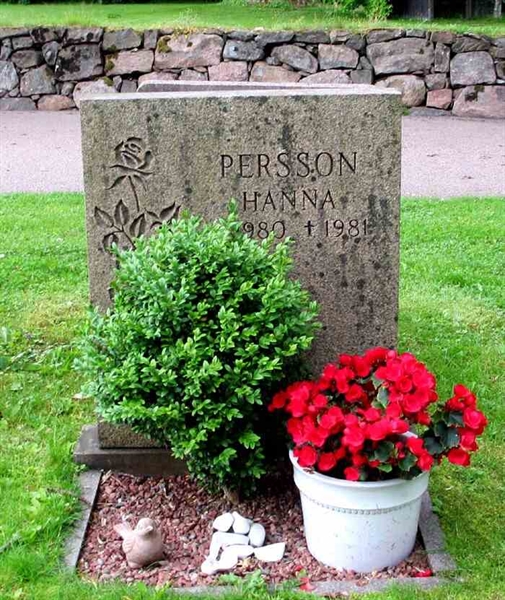 Grave number: SN J    19
