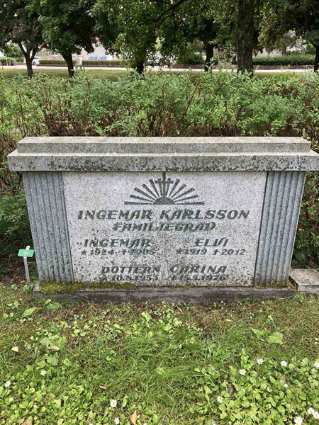 Hautatunnus: Kärn ga pers   708C