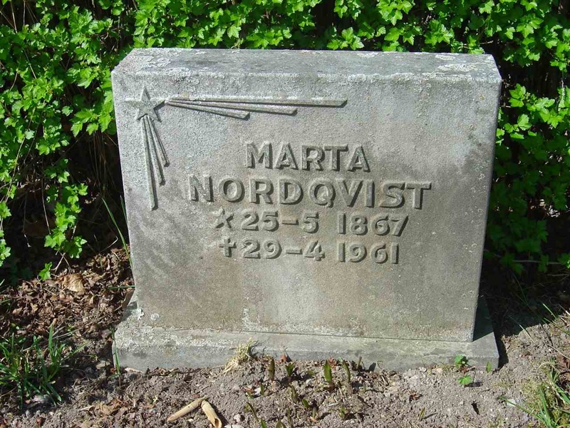Grave number: A O   47
