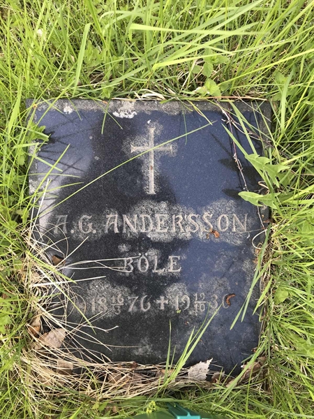 Grave number: KA E   438