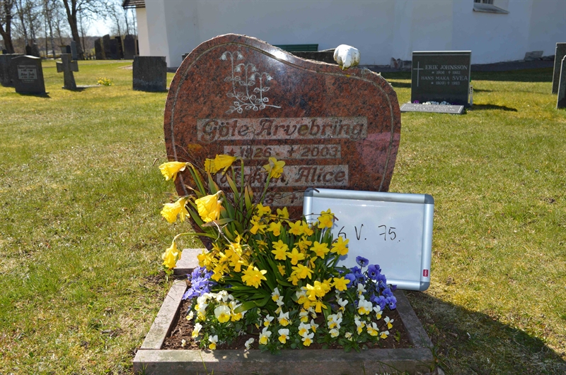 Grave number: LG V    75