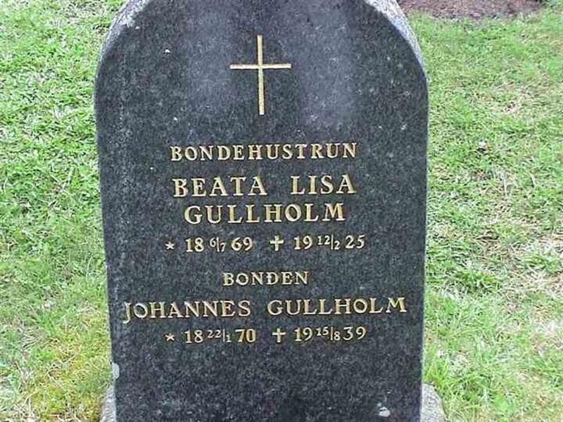 Grave number: 1 GE 03     25