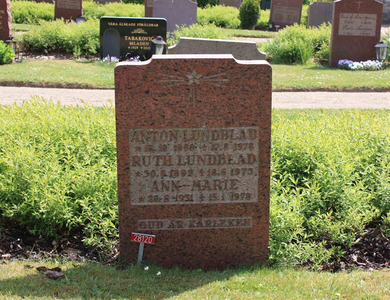 Grave number: Ö 28   194, 195