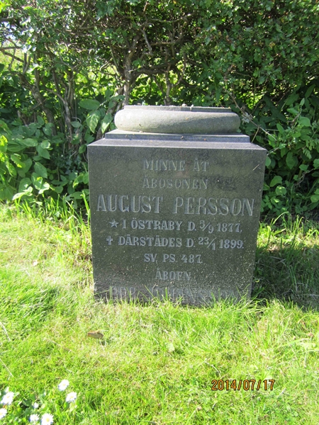 Grave number: 10 I    25