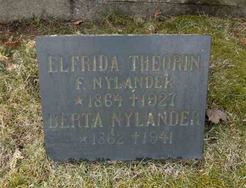 Grave number: SN D    19