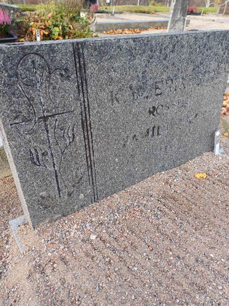 Grave number: JÄ 1 A 1280, 1281, 1282