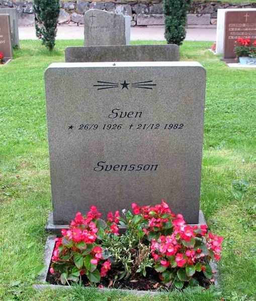 Grave number: SN J    54