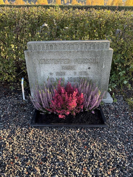 Grave number: 4 N NB   123