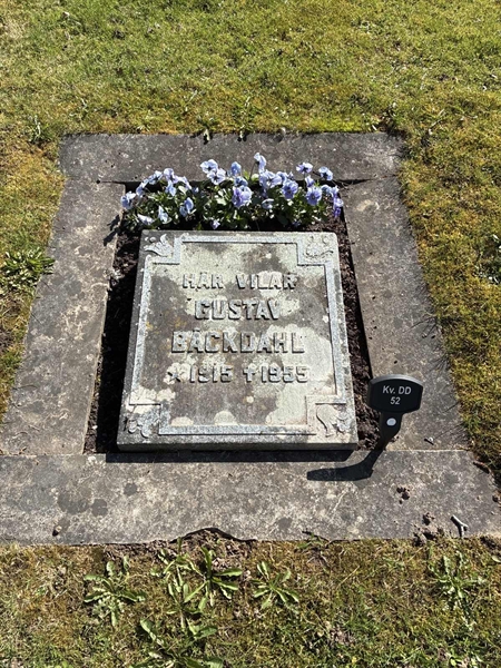 Gravnummer: 22 DD    52