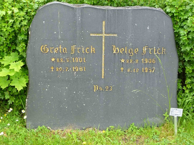 Grave number: ROG G   65, 66