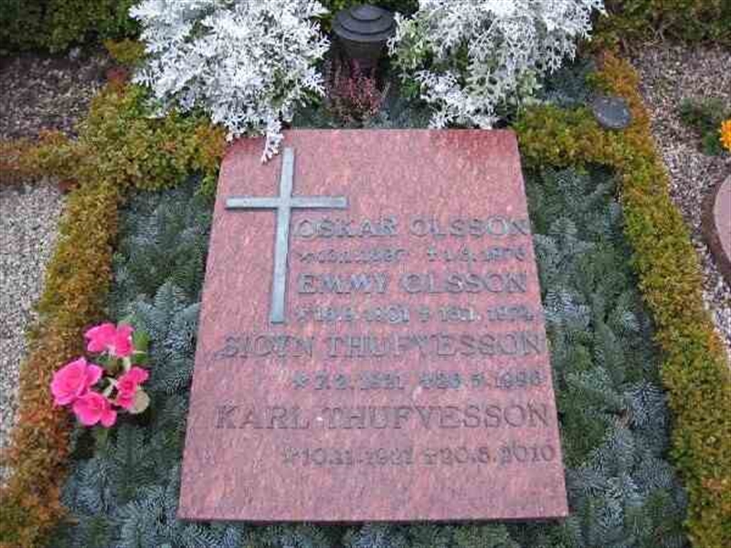 Grave number: VK II:u    43