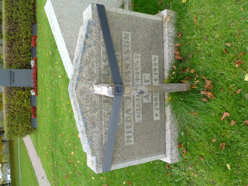 Grave number: ROG B  134, 135, 136