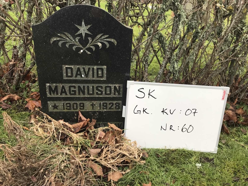 Grave number: S GK 07    60