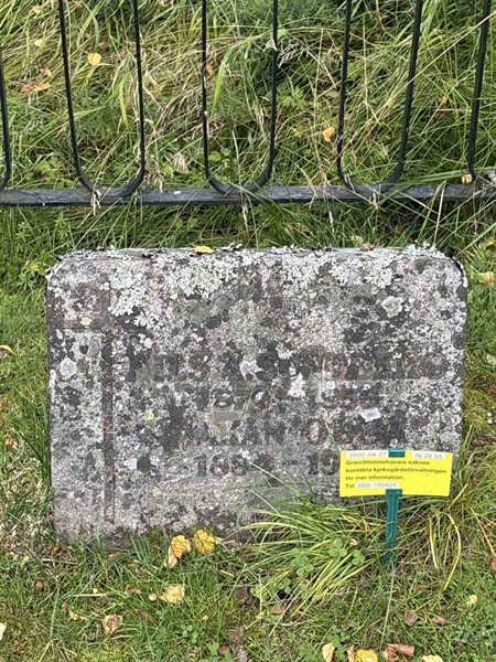 Grave number: IN 28    55