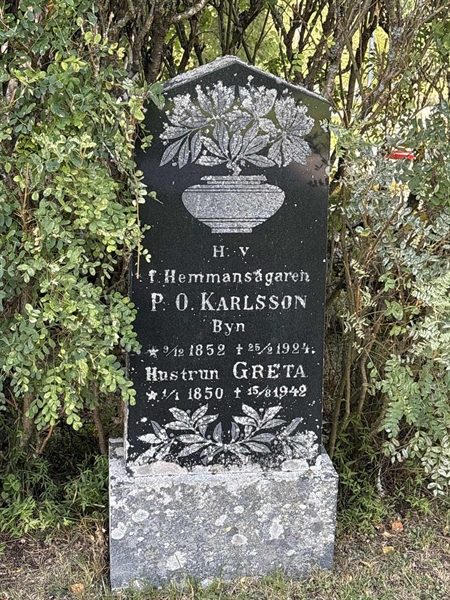 Grave number: SÄ GA  1409
