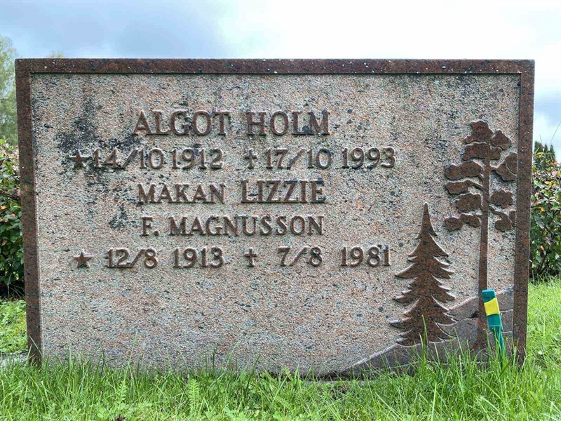 Grave number: 1 21     34, 35, 36