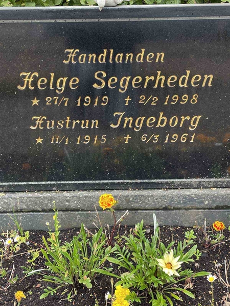 Grave number: EK I 1   104