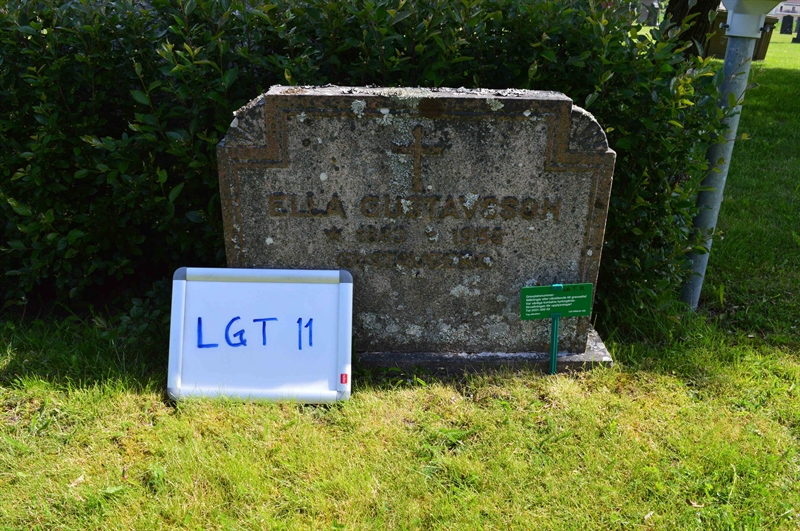 Grave number: LG T    11