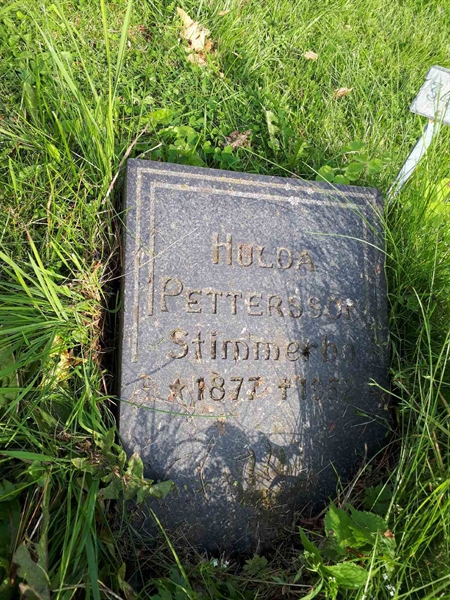 Gravnummer: NK A A   341