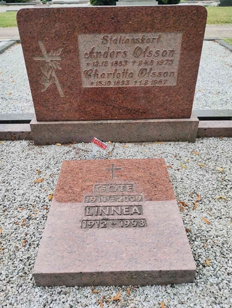 Grave number: NÅ 05    69, 70