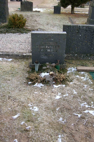Grave number: VI H    18