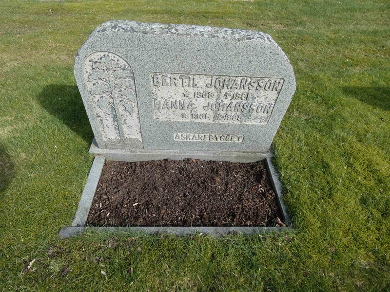 Grave number: BR G   477