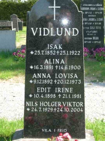 Grave number: 1 GD 18    262-264