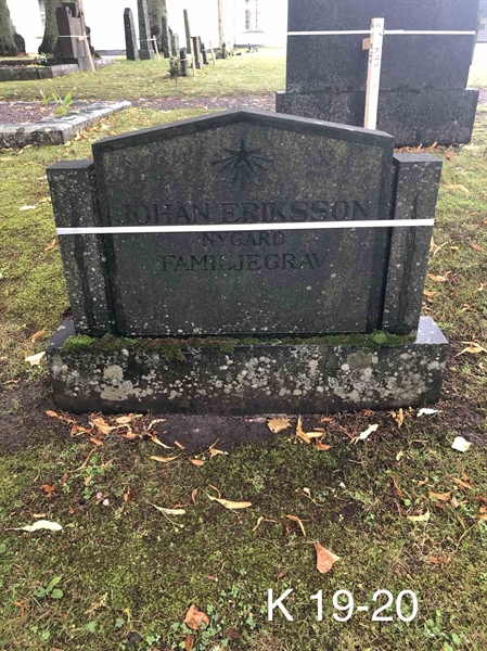 Grave number: AK K    19, 20