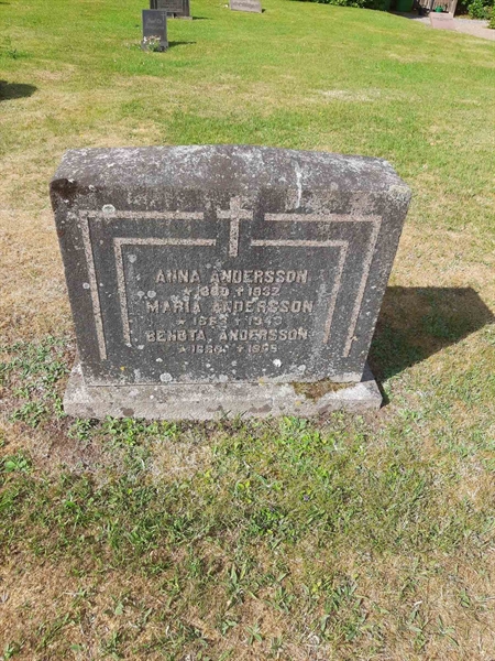 Grave number: M2 D   185, 186, 187