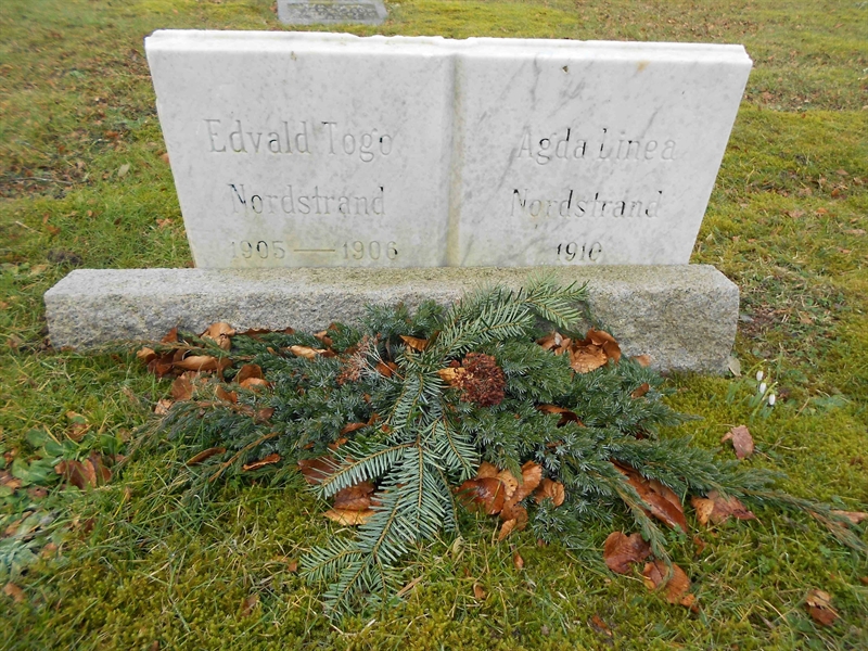 Grave number: NÅ G0    27