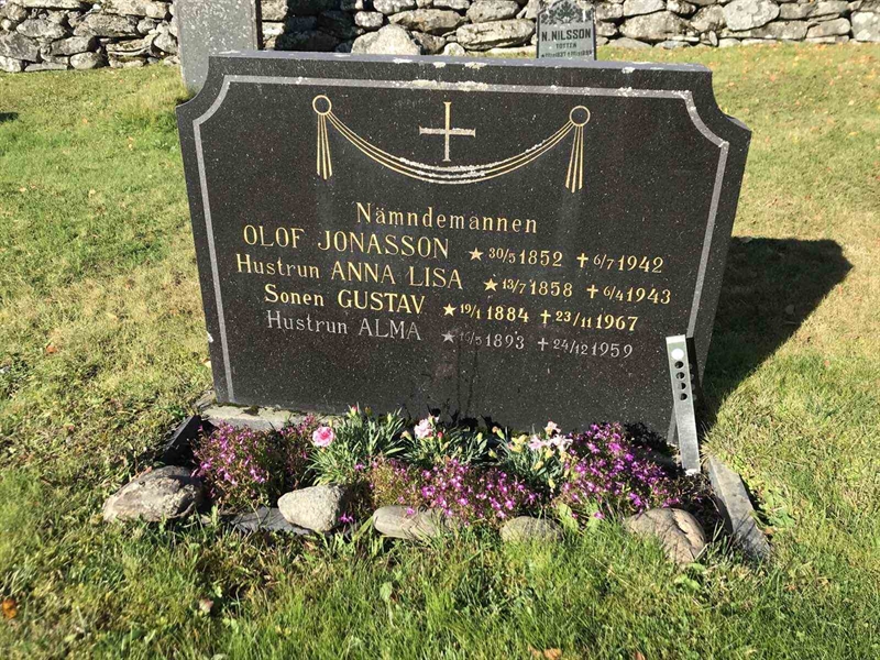 Grave number: ÅR A    41