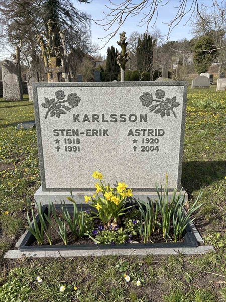 Gravnummer: LI   124, 125