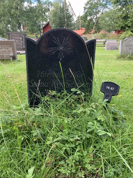 Grave number: 1 14    67