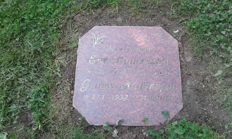 Grave number: 1 4 AGP   102