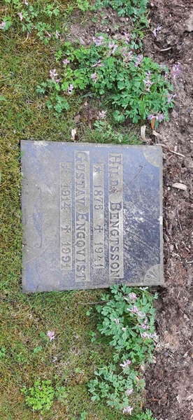 Grave number: GK K    54