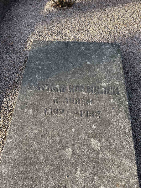 Grave number: Ö NSN 54, 55
