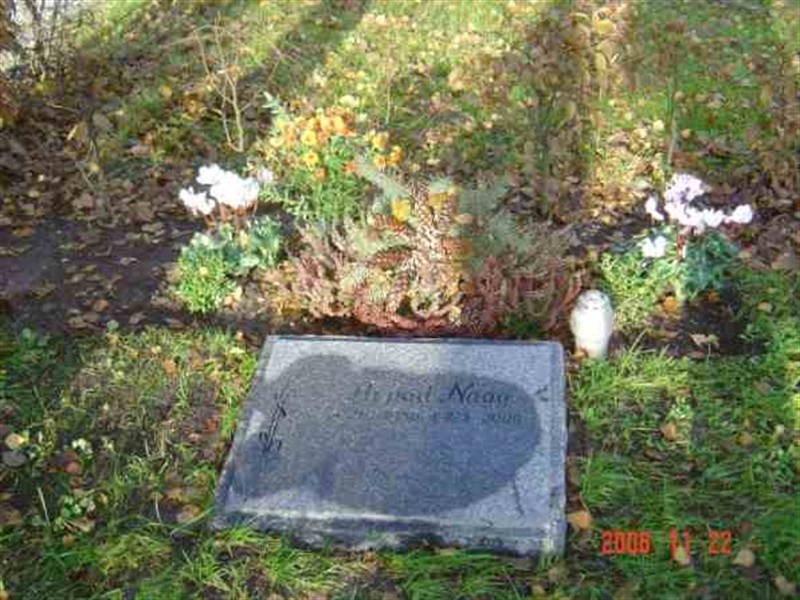 Grave number: FLÄ URNL    58
