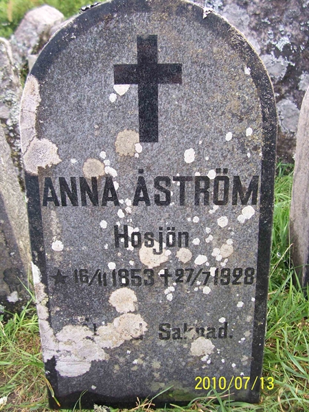 Grave number: 1 DA   582